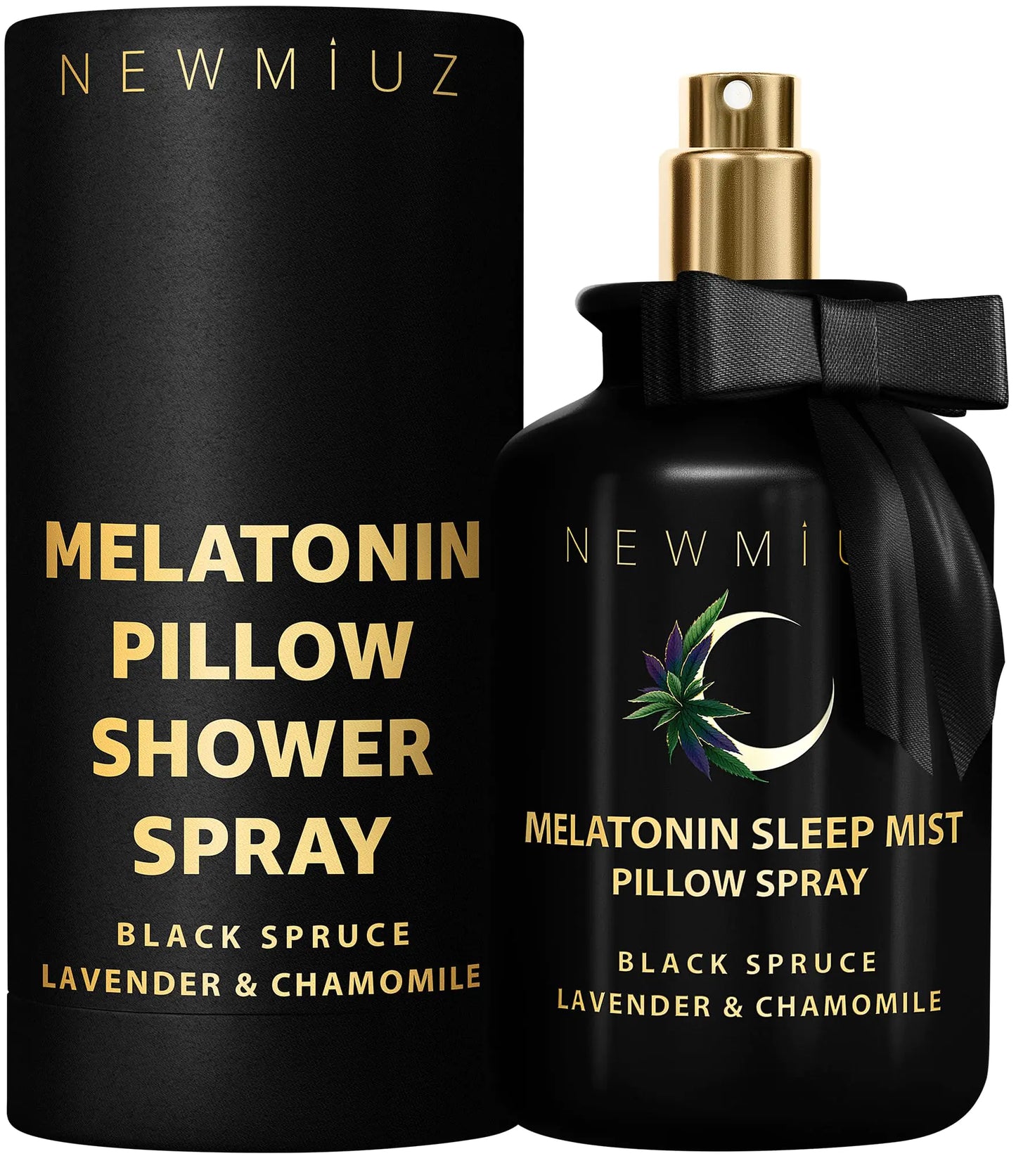 Deep Sleep Pillow Spray - Lavender Chamomile Essential Oils - Fast Acting Aromatherapy Mist for Restful Sleep Relaxation Calming Stress Relief - Bedtime & Shower Spray Luxury Self Care Gift