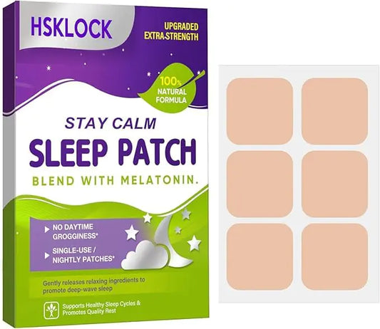 Sleep Patches Adults Extra Strength Sleepy Patch Improve Sleep Quality Sweet Dreams Patches for Sleep Aid 48 Patches