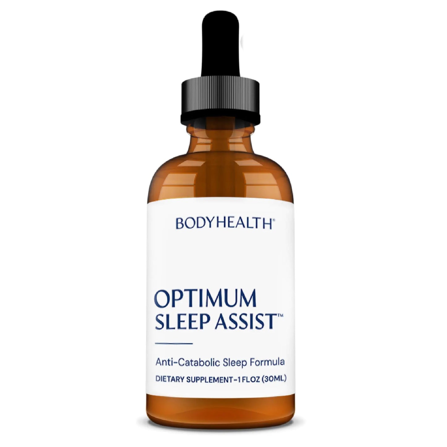 BodyHealth Optimum Sleep Assist Natural Sleep Aid Vitamin with Melotonin and B6 for Adults Supplement to Support Sleeping - 30 Servings